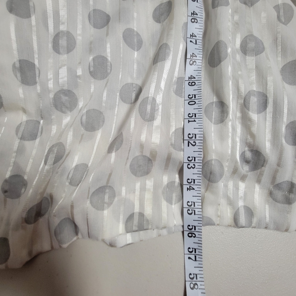 Vintage Christian Dior Lounge Wear Polka Dot Babydoll Dressing Gown. - Picture 13 of 16